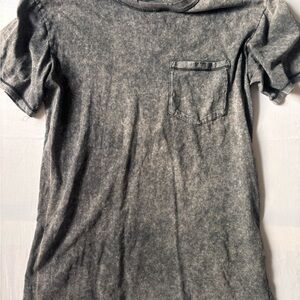 Gray Zara men’s Acid Wash T-Shirt